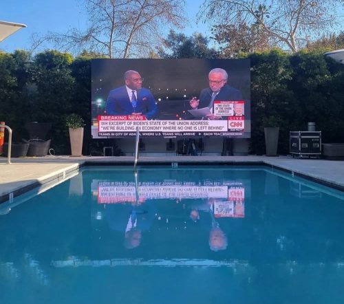 Outdoor 159 Inches Diagonal